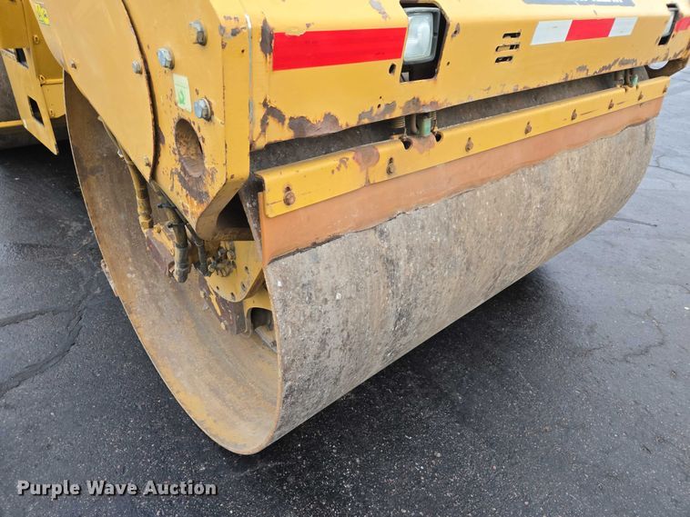 image for item EB1300 2010 Caterpillar CB-64 double drum vibratory roller