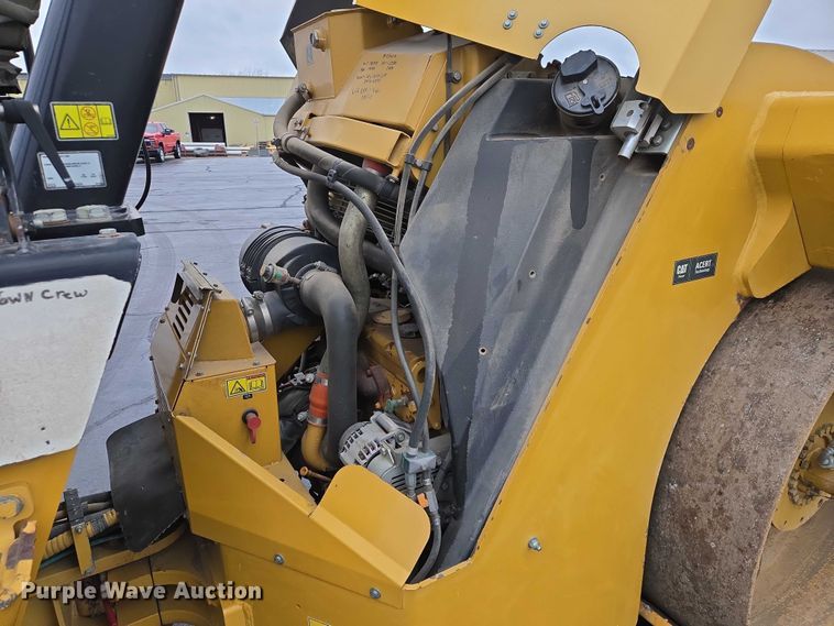 image for item EB1300 2010 Caterpillar CB-64 double drum vibratory roller