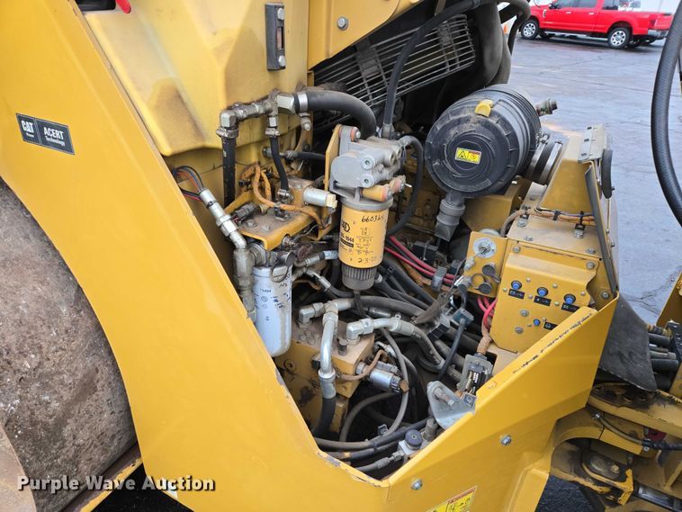 image for item EB1300 2010 Caterpillar CB-64 double drum vibratory roller