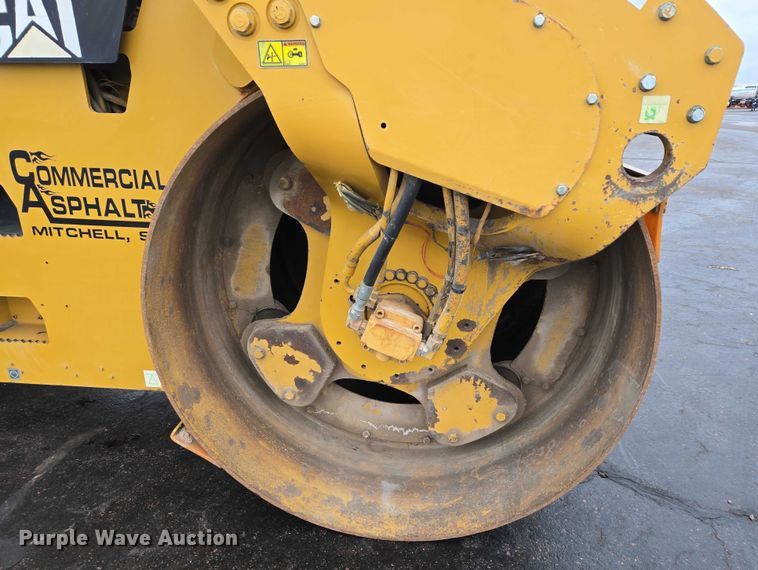 image for item EB1300 2010 Caterpillar CB-64 double drum vibratory roller