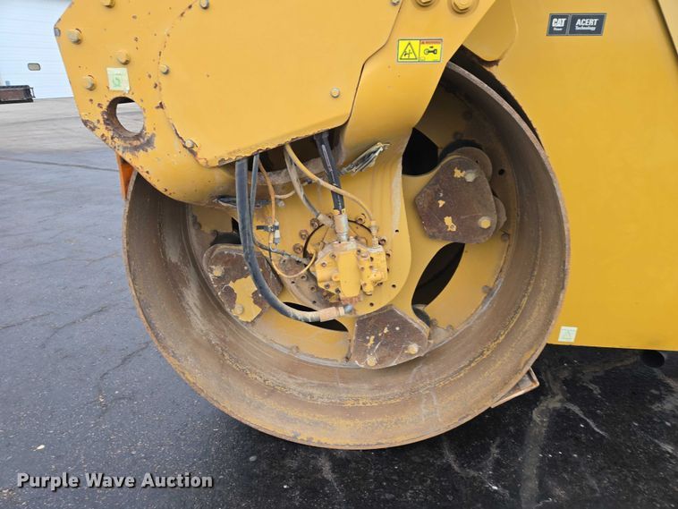 image for item EB1300 2010 Caterpillar CB-64 double drum vibratory roller