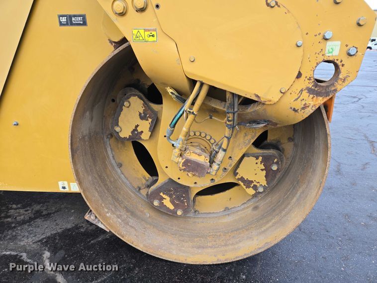 image for item EB1300 2010 Caterpillar CB-64 double drum vibratory roller