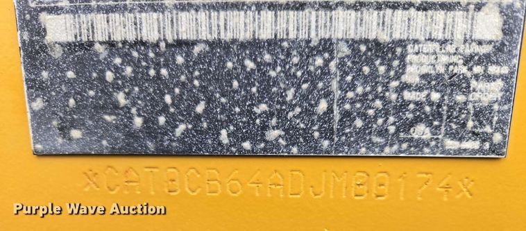 image for item EB1300 2010 Caterpillar CB-64 double drum vibratory roller