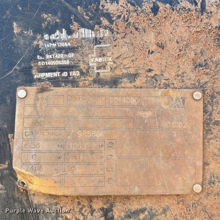 image for item ED2450 2015 Caterpillar 420F2 IT backhoe