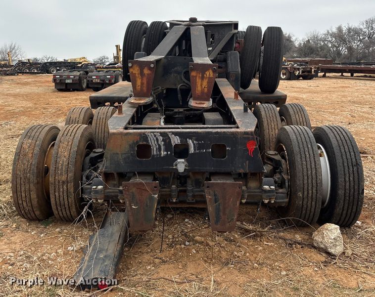 image for item EE0095 1984 Siebert lowboy equipment trailer