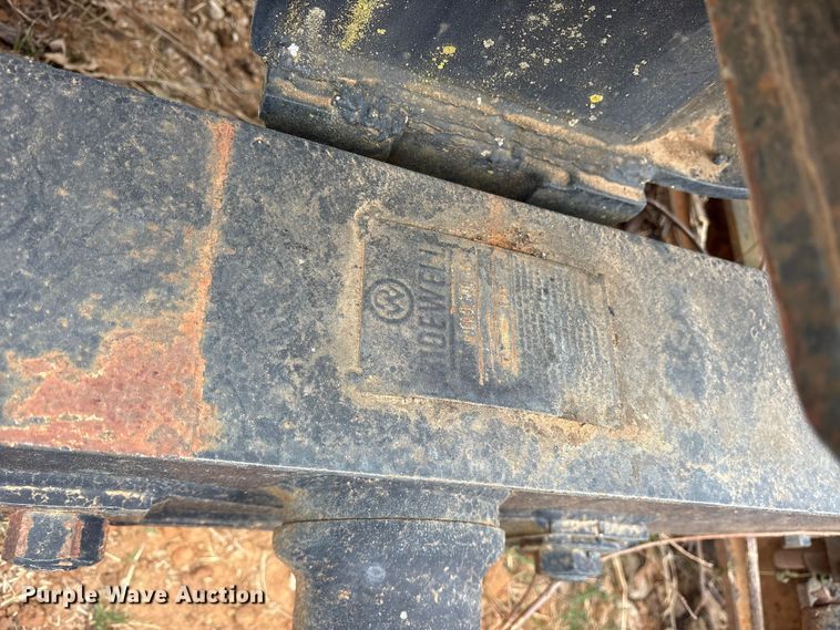 image for item EE0095 1984 Siebert lowboy equipment trailer