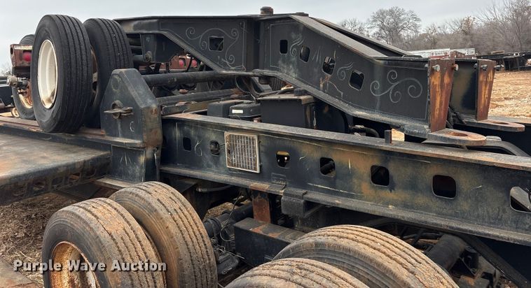 image for item EE0095 1984 Siebert lowboy equipment trailer