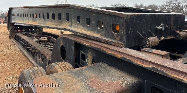 image for item EE0095 1984 Siebert lowboy equipment trailer