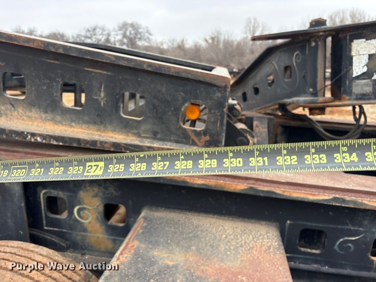 image for item EE0095 1984 Siebert lowboy equipment trailer