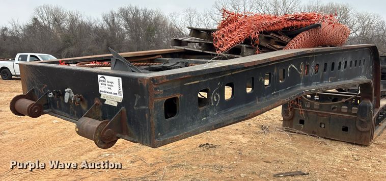 image for item EE0095 1984 Siebert lowboy equipment trailer