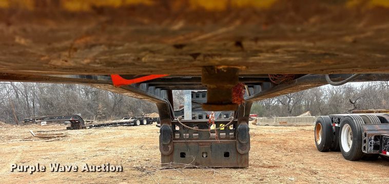 image for item EE0095 1984 Siebert lowboy equipment trailer