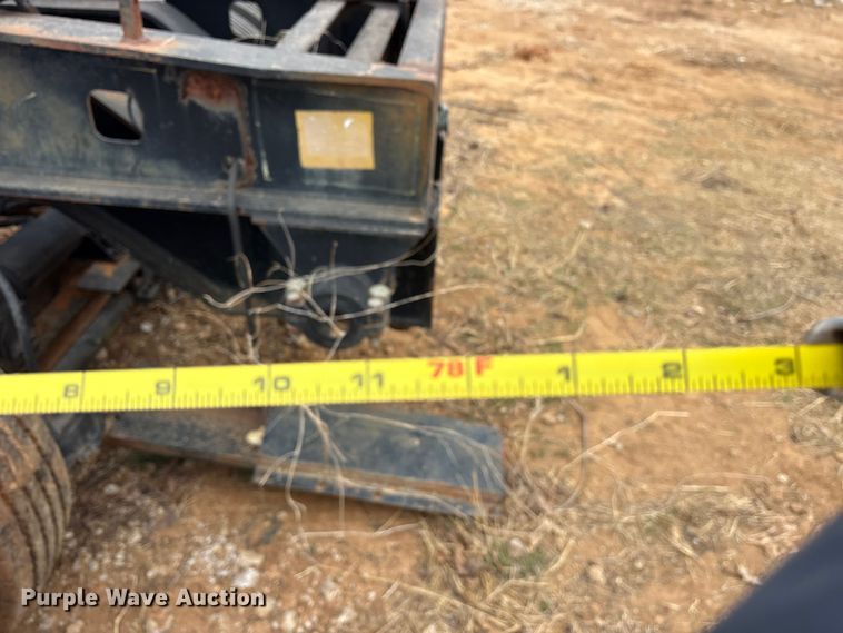 image for item EE0095 1984 Siebert lowboy equipment trailer