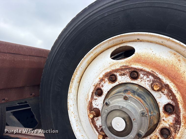 image for item EE0095 1984 Siebert lowboy equipment trailer