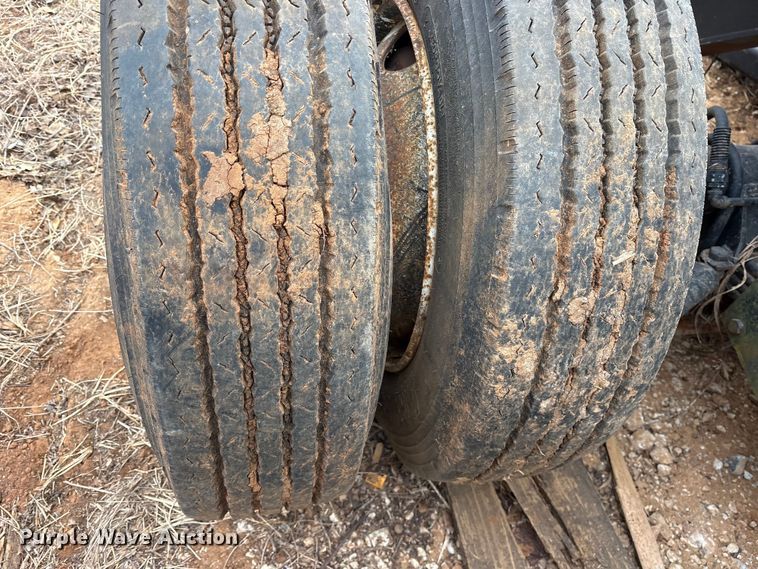 image for item EE0095 1984 Siebert lowboy equipment trailer