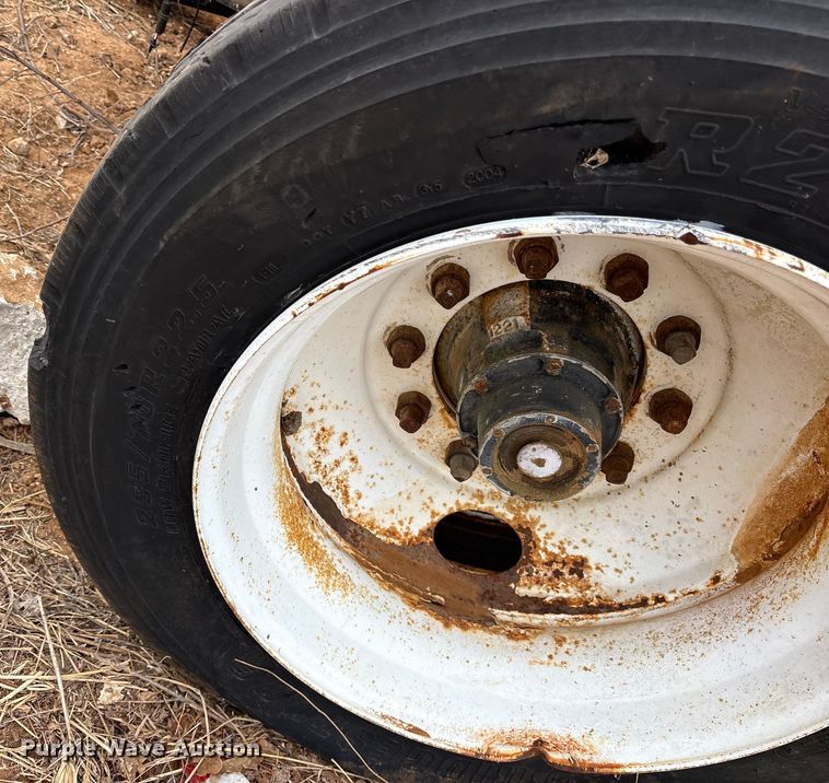 image for item EE0095 1984 Siebert lowboy equipment trailer