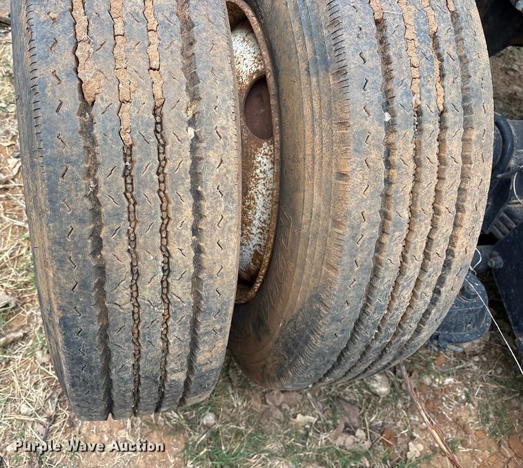 image for item EE0095 1984 Siebert lowboy equipment trailer