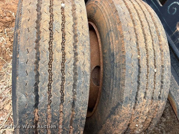 image for item EE0095 1984 Siebert lowboy equipment trailer