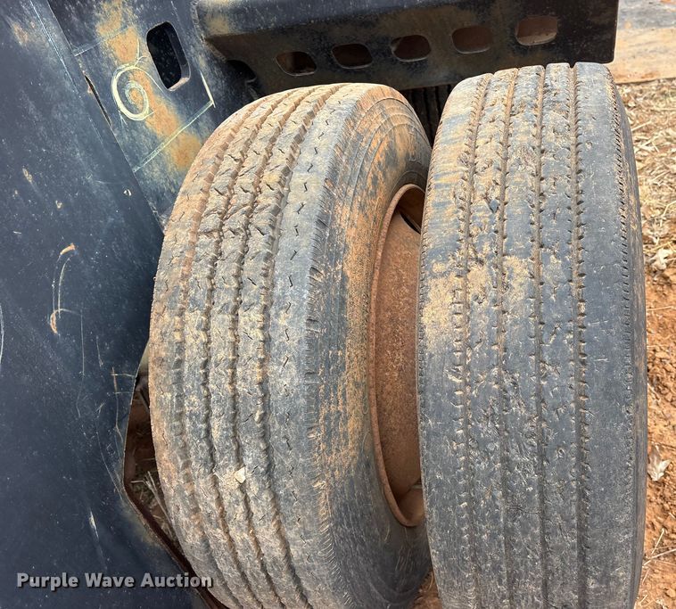 image for item EE0095 1984 Siebert lowboy equipment trailer