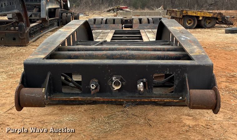 image for item EE0096 1984 Siebert 60T16WDDEX lowboy equipment trailer