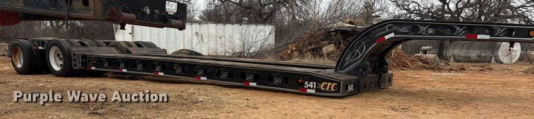 image for item EE0096 1984 Siebert 60T16WDDEX lowboy equipment trailer