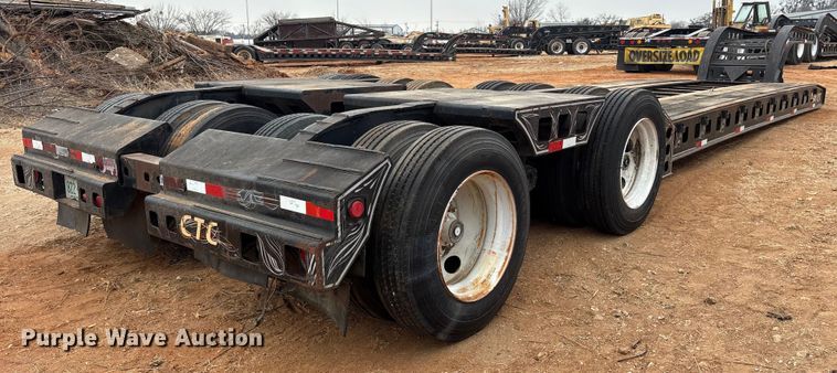 image for item EE0096 1984 Siebert 60T16WDDEX lowboy equipment trailer