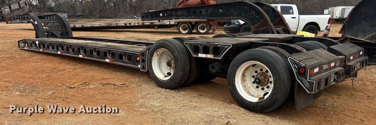 image for item EE0096 1984 Siebert 60T16WDDEX lowboy equipment trailer