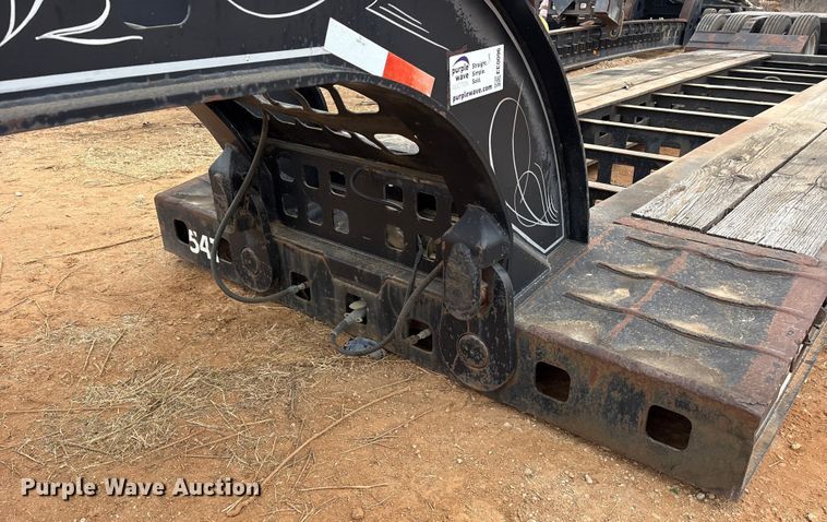 image for item EE0096 1984 Siebert 60T16WDDEX lowboy equipment trailer