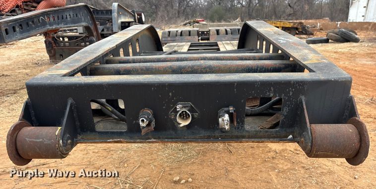 image for item EE0096 1984 Siebert 60T16WDDEX lowboy equipment trailer