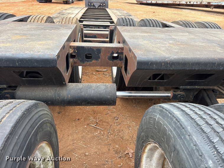 image for item EE0096 1984 Siebert 60T16WDDEX lowboy equipment trailer