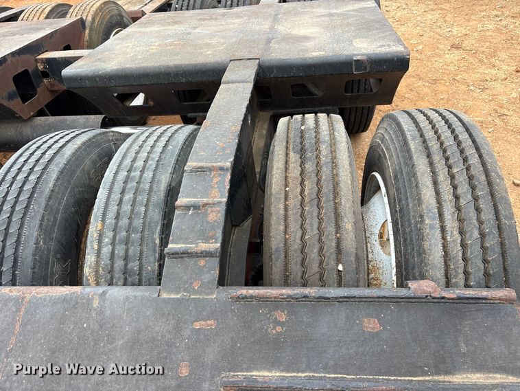 image for item EE0096 1984 Siebert 60T16WDDEX lowboy equipment trailer