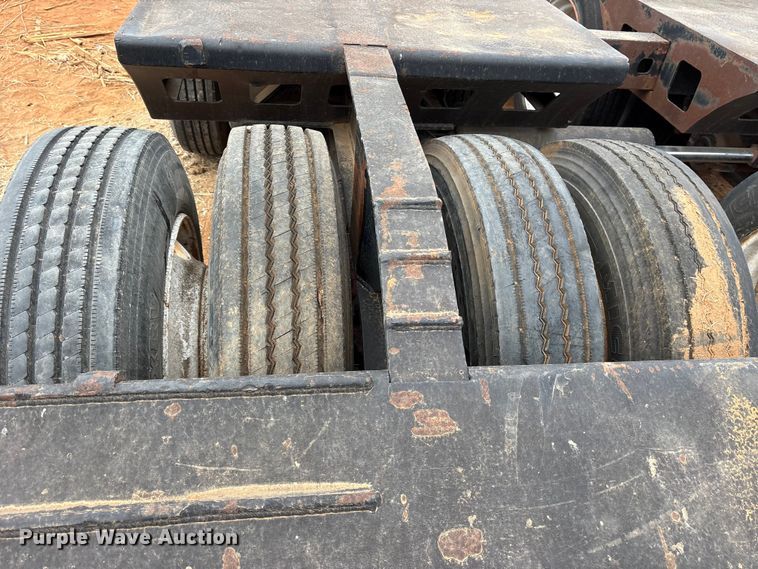 image for item EE0096 1984 Siebert 60T16WDDEX lowboy equipment trailer