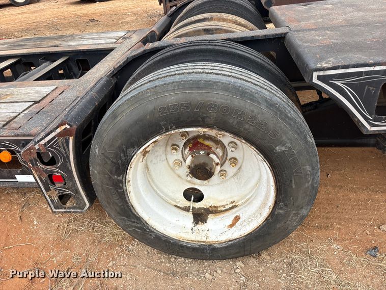 image for item EE0096 1984 Siebert 60T16WDDEX lowboy equipment trailer