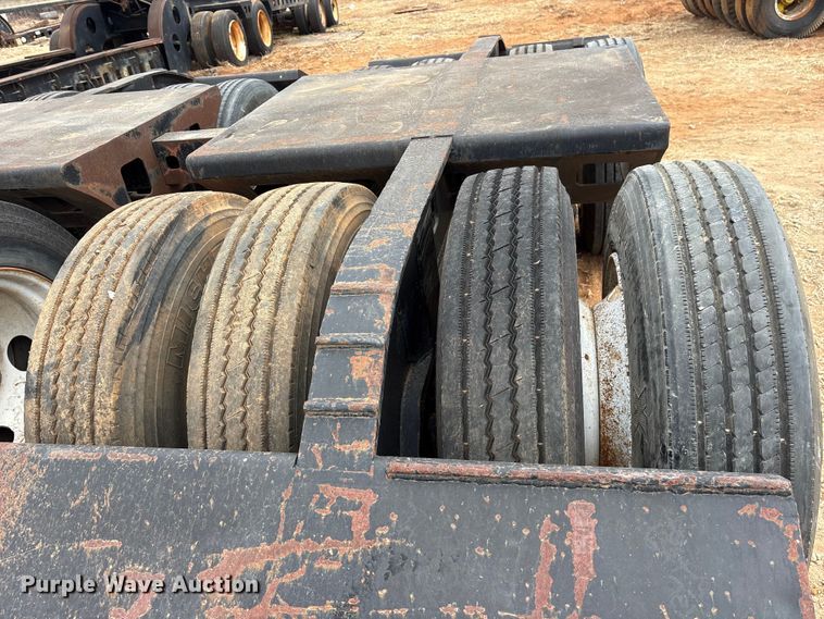 image for item EE0096 1984 Siebert 60T16WDDEX lowboy equipment trailer