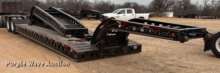 image for item EE1399 1987 Siebert 70T2ABTM lowboy equipment trailer