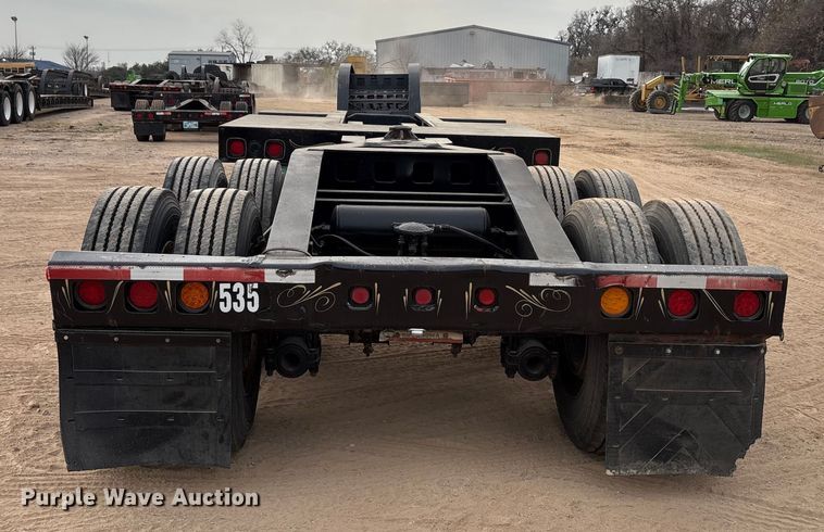 image for item EE1399 1987 Siebert 70T2ABTM lowboy equipment trailer