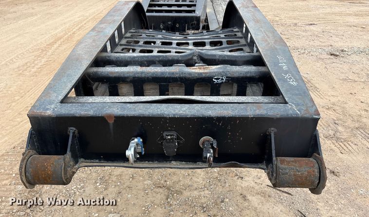 image for item EE1399 1987 Siebert 70T2ABTM lowboy equipment trailer