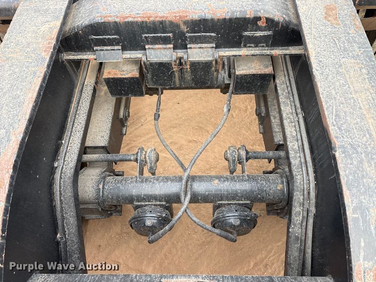 image for item EE1399 1987 Siebert 70T2ABTM lowboy equipment trailer