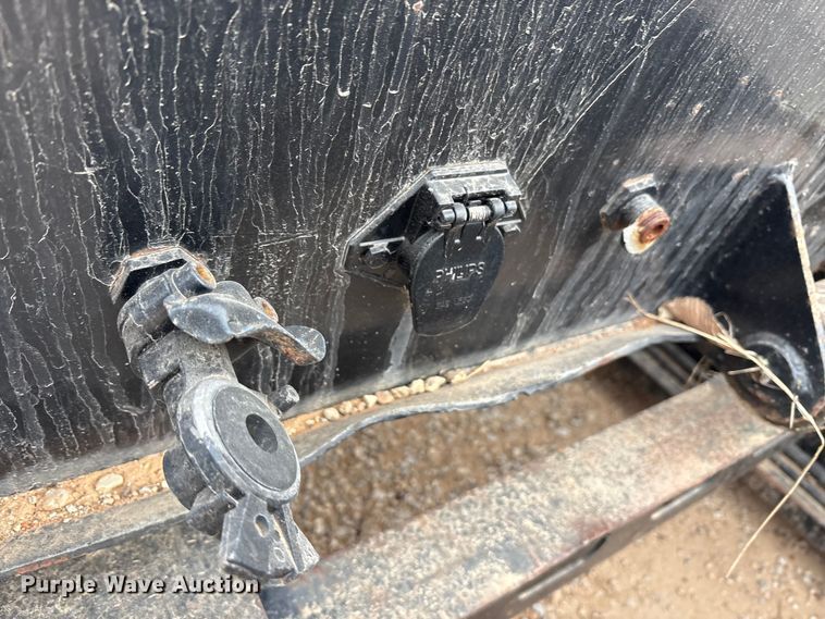 image for item EE1399 1987 Siebert 70T2ABTM lowboy equipment trailer