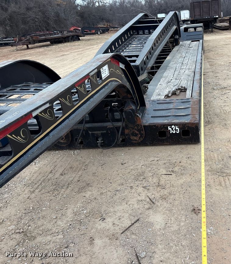 image for item EE1399 1987 Siebert 70T2ABTM lowboy equipment trailer
