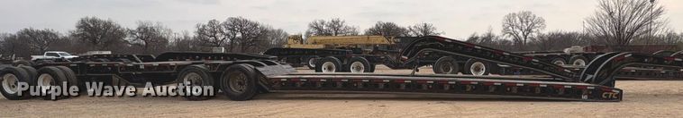 image for item EE1401 1987 Siebert 70T2ABTM lowboy equipment trailer