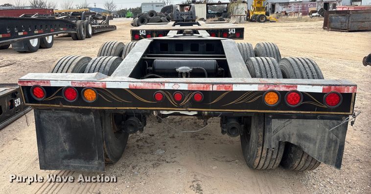 image for item EE1401 1987 Siebert 70T2ABTM lowboy equipment trailer