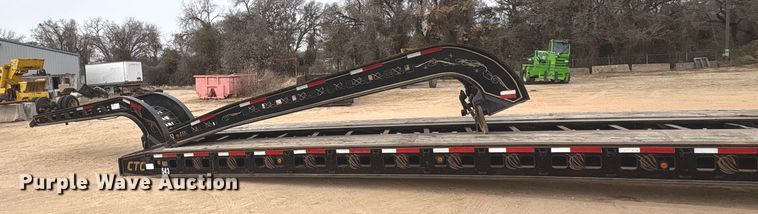 image for item EE1401 1987 Siebert 70T2ABTM lowboy equipment trailer