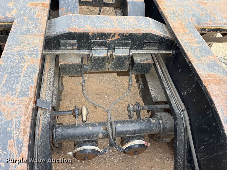 image for item EE1401 1987 Siebert 70T2ABTM lowboy equipment trailer