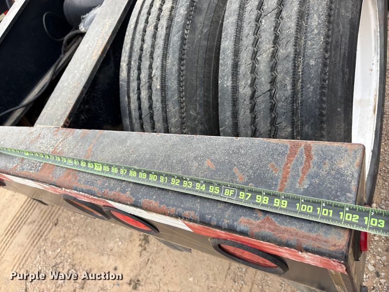 image for item EE1401 1987 Siebert 70T2ABTM lowboy equipment trailer