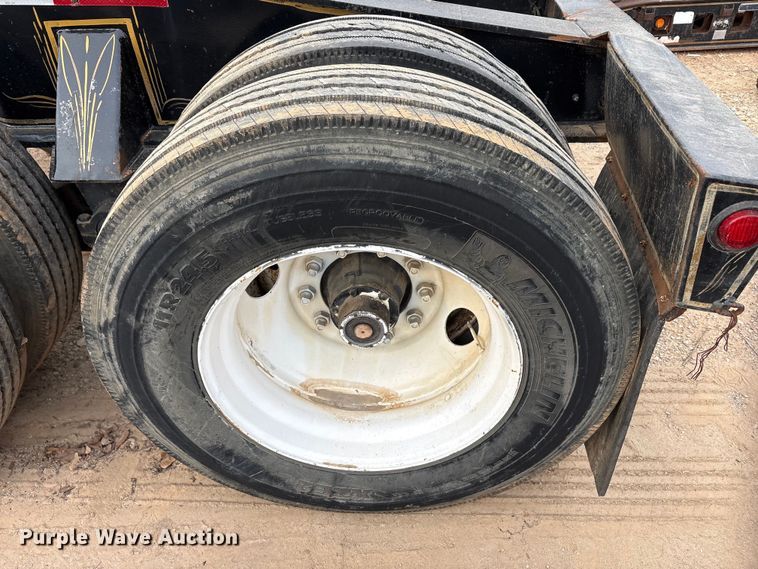 image for item EE1401 1987 Siebert 70T2ABTM lowboy equipment trailer