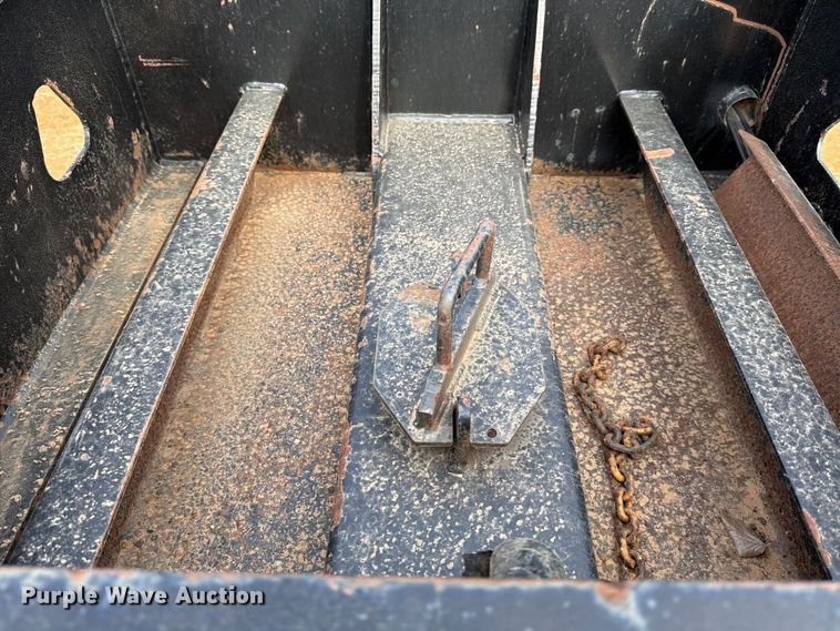 image for item EE1414 1989 Trail King lowboy equipment trailer