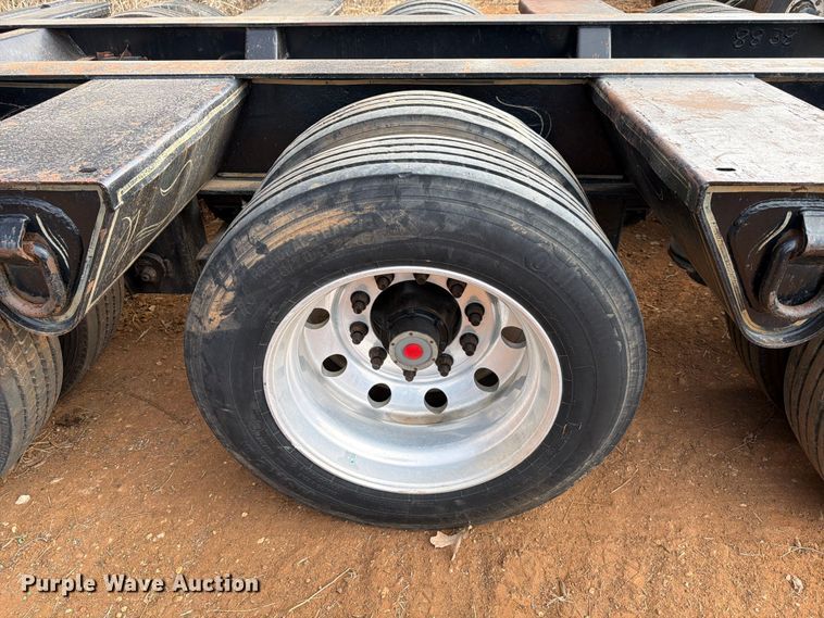 image for item EE1414 1989 Trail King lowboy equipment trailer