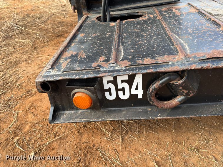 image for item EE1414 1989 Trail King lowboy equipment trailer