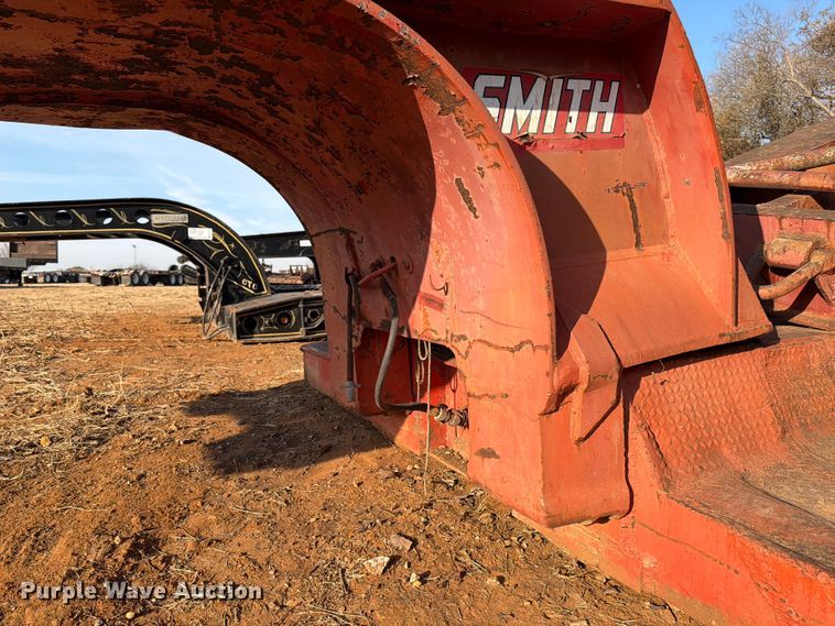 image for item EE1415 1965 Talbert lowboy equipment trailer