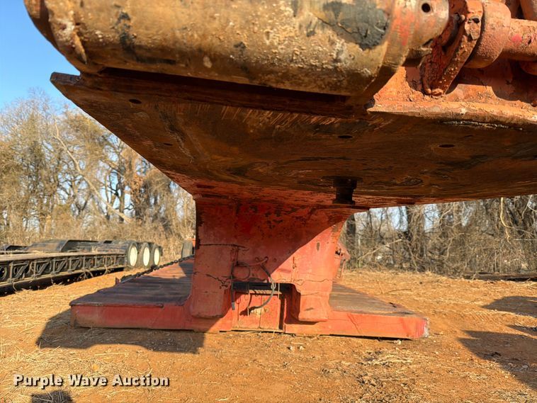 image for item EE1415 1965 Talbert lowboy equipment trailer